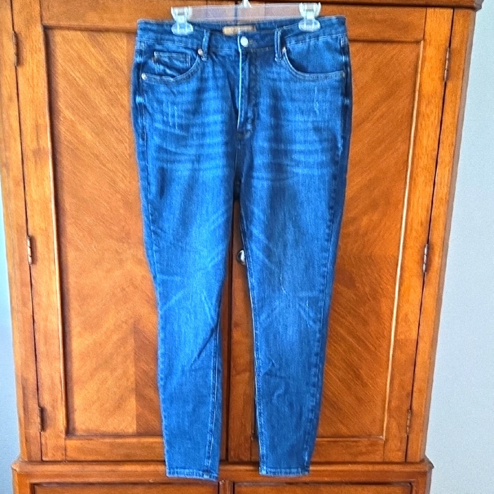 Judy Blue Skinny Jeans in Classic Blue